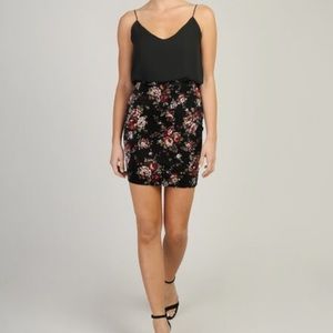 Brand New Kismet Dress With Printed Stretch Skirt